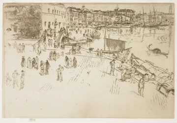 De Riva, No. 1 uit The First Venice Set, 1879-1880